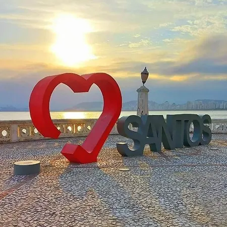 Sala Living Em Predio Familiar Na Av Da Praia Santos  Exterior foto