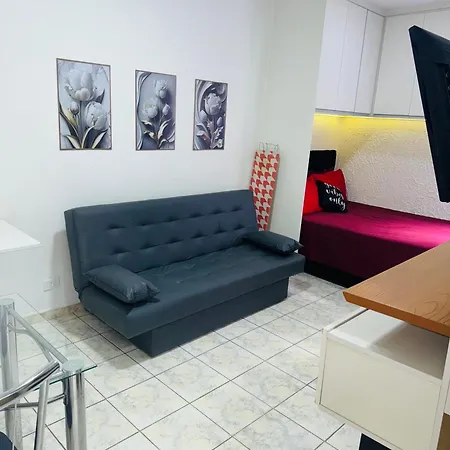 Sala Living Em Predio Familiar Na Av Da Praia Santos  Exterior foto